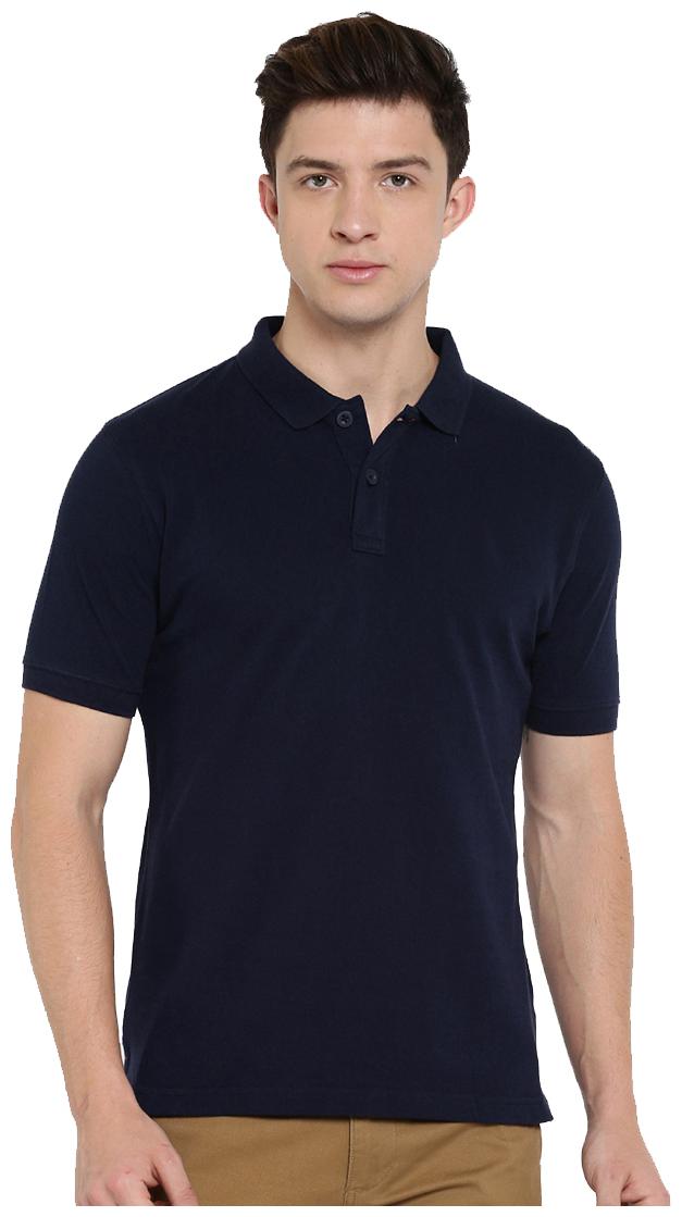 

Galatea Men Blue Regular fit Cotton Polo collar T-Shirt - Pack Of 1