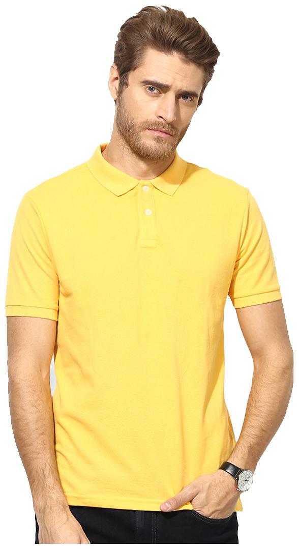 

Galatea Men Yellow Regular fit Cotton Polo collar T-Shirt - Pack Of 1