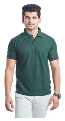 

Galatea Men Green Slim fit Polyester Polo collar T-Shirt - Pack Of 1