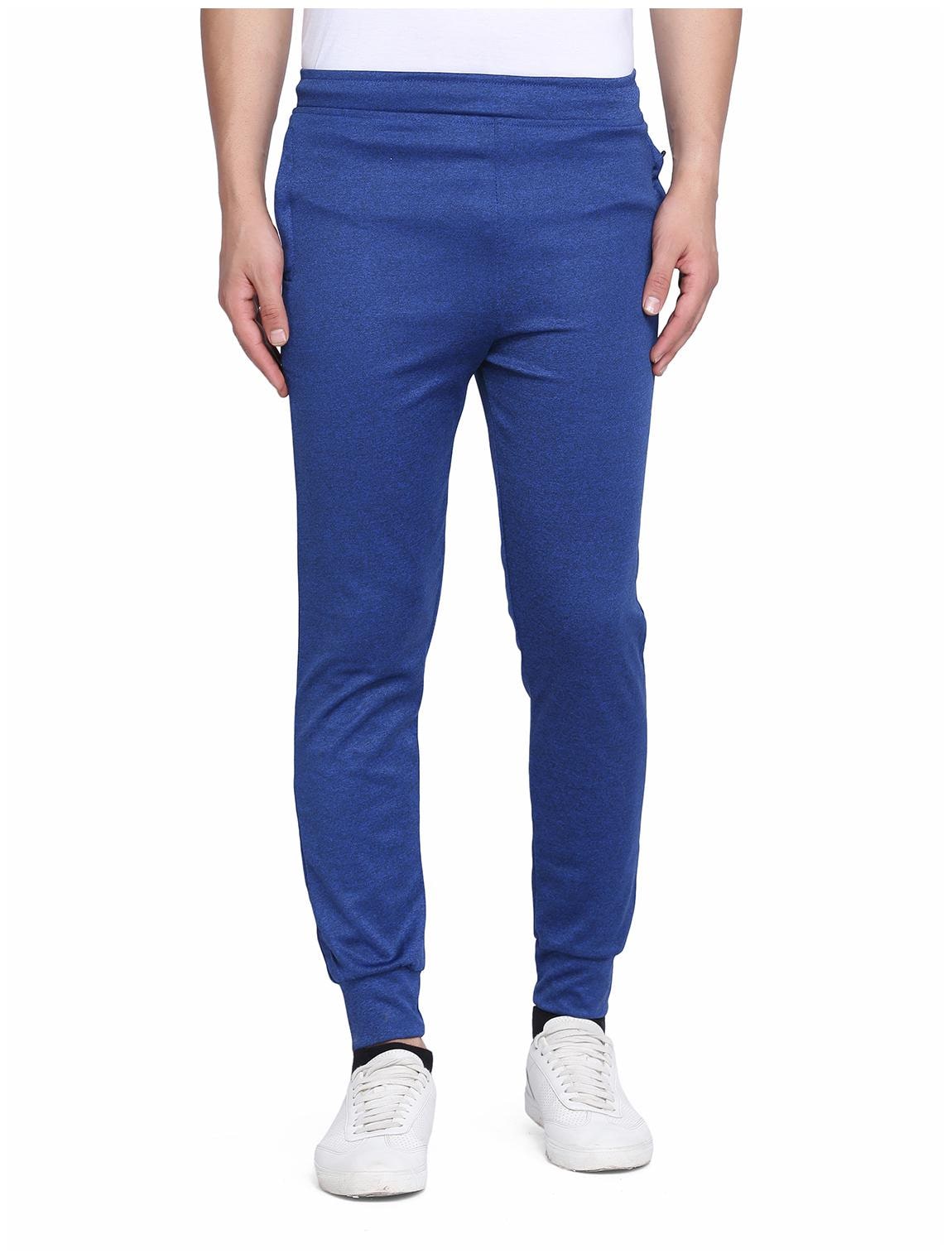 

Galatea Men Polyester Blend Blue Joggers