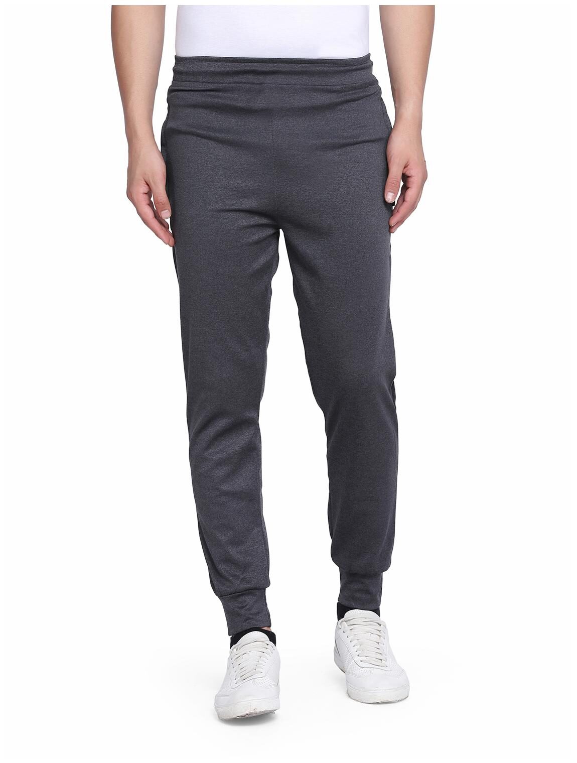 

Galatea Men Polyester Blend Grey Joggers