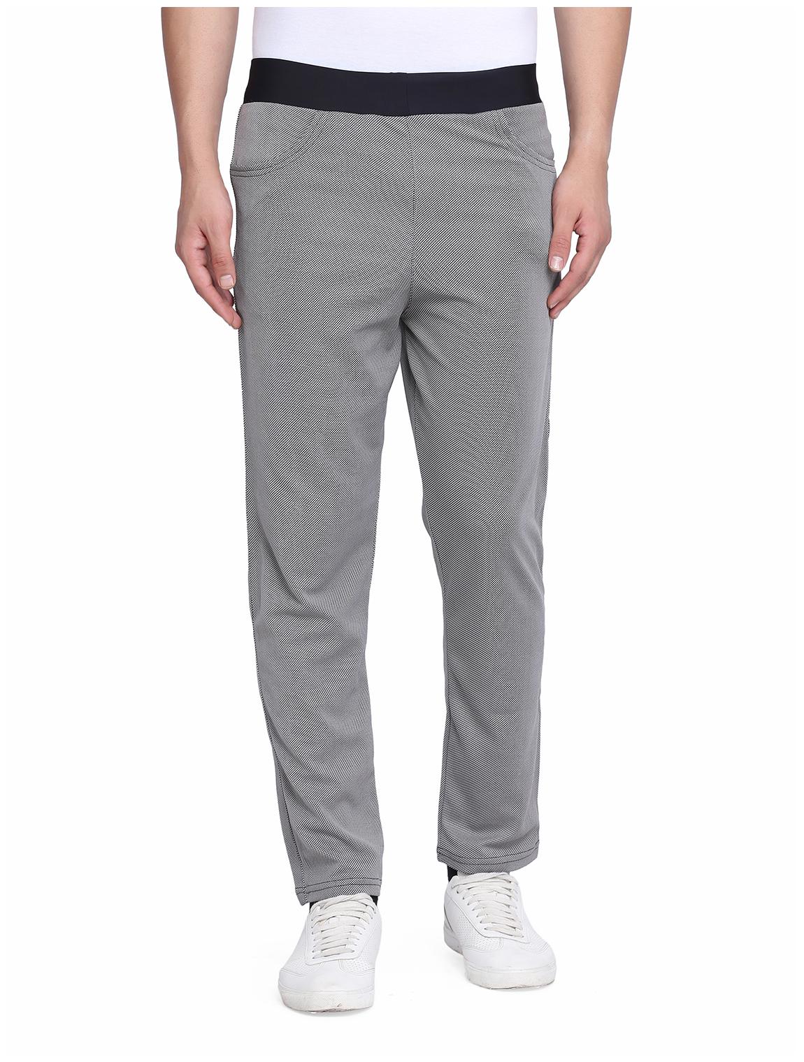 

Galatea Men Polyester Blend Grey Track Pants