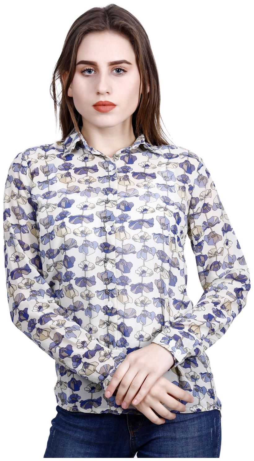 

Galwiz Women Multi Floral Regular Fit Shirt