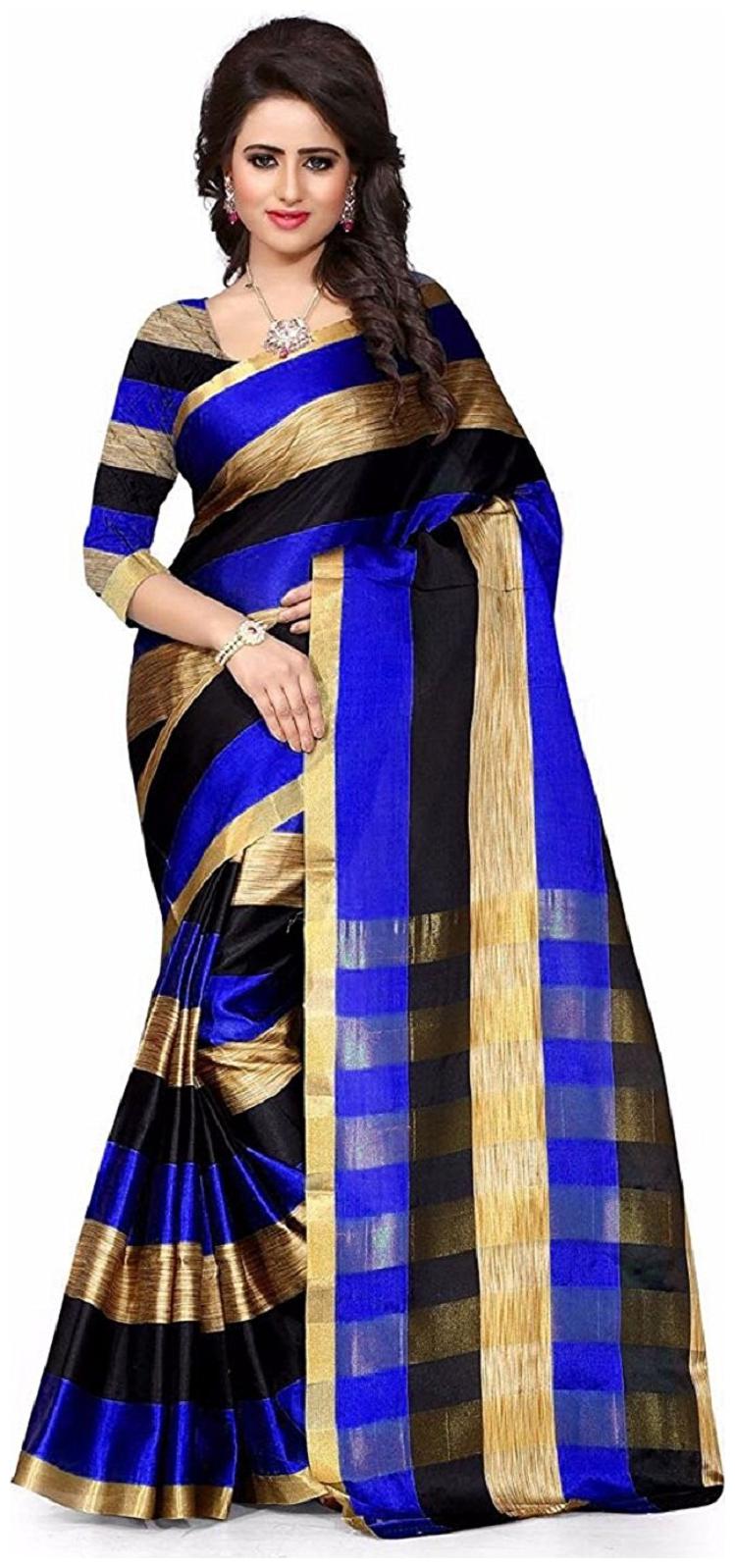 

GANGA SHREE design for cotton banarsi saree in casual saree for daily wearing