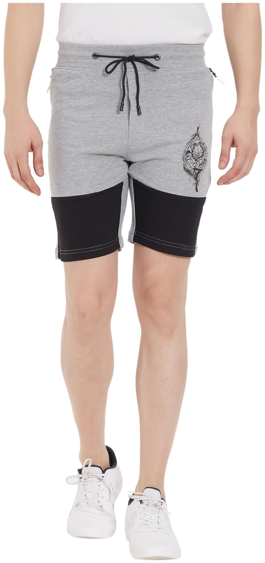 

Status Quo Men Grey Slim Fit Regular Shorts