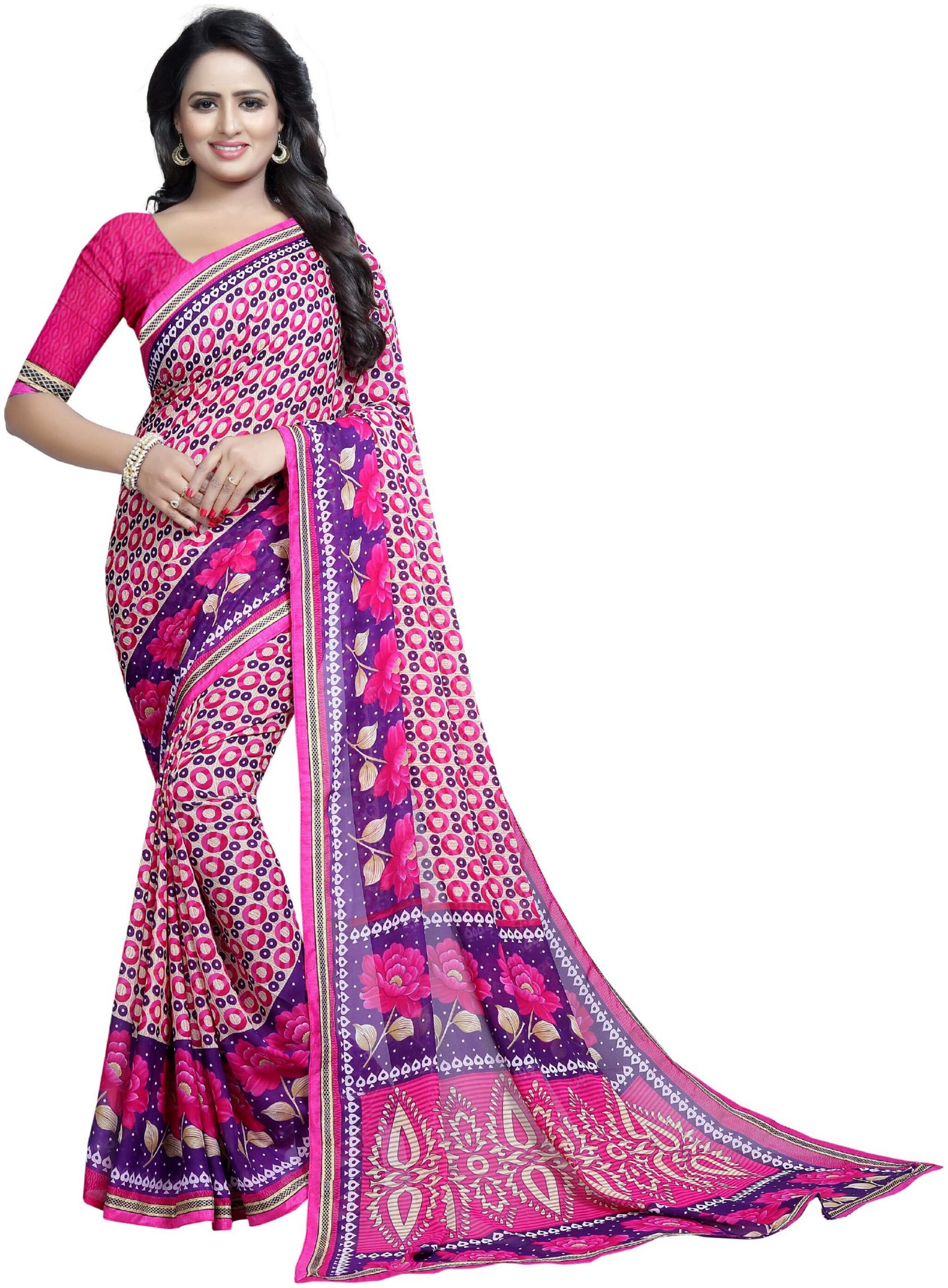 

GAUSA WOMEN S GEORGETTE SILK SAREES