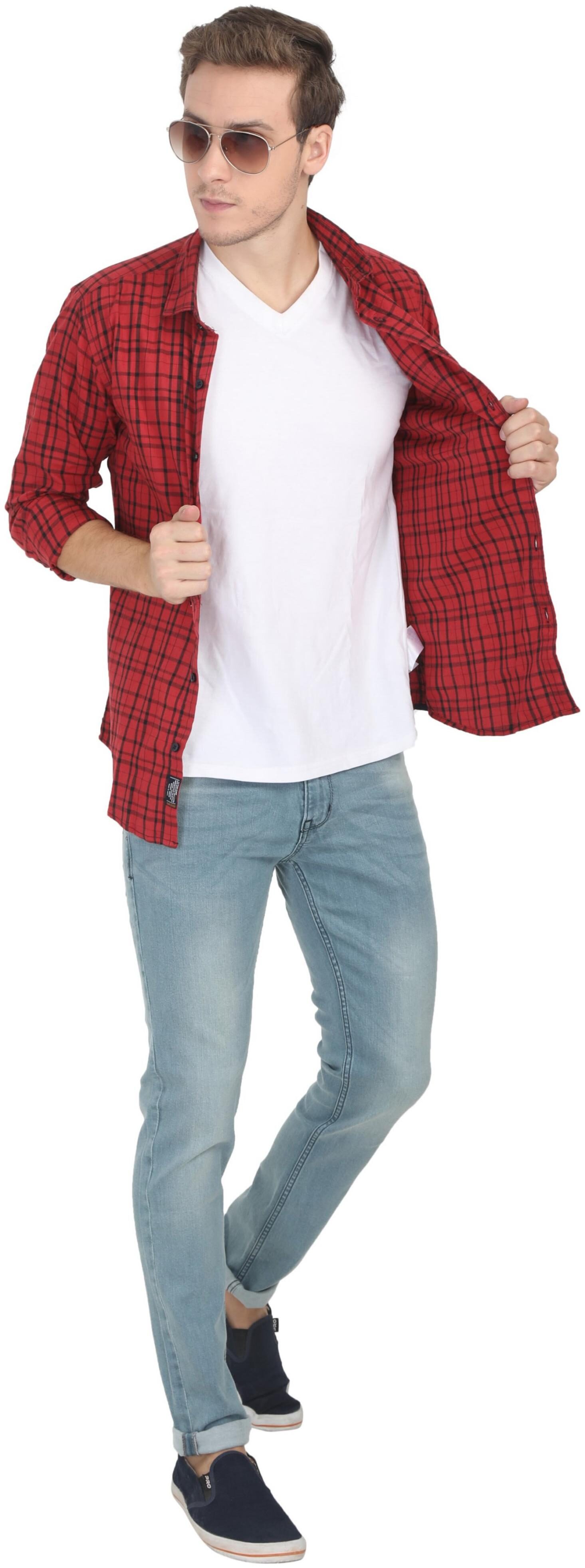 

GEAR DENIM Men Blue Slim Fit Jeans