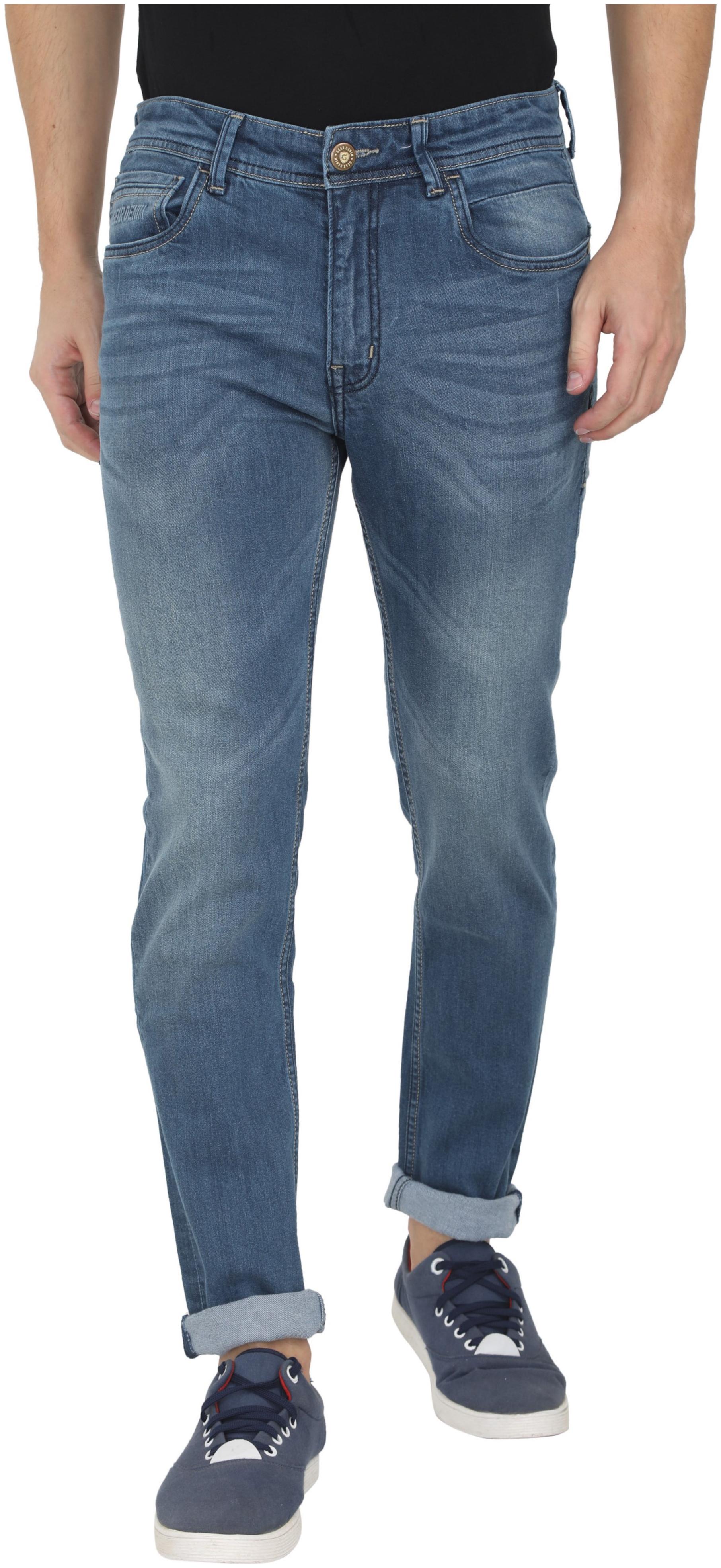 

GEAR DENIM Men Blue Slim Fit Jeans
