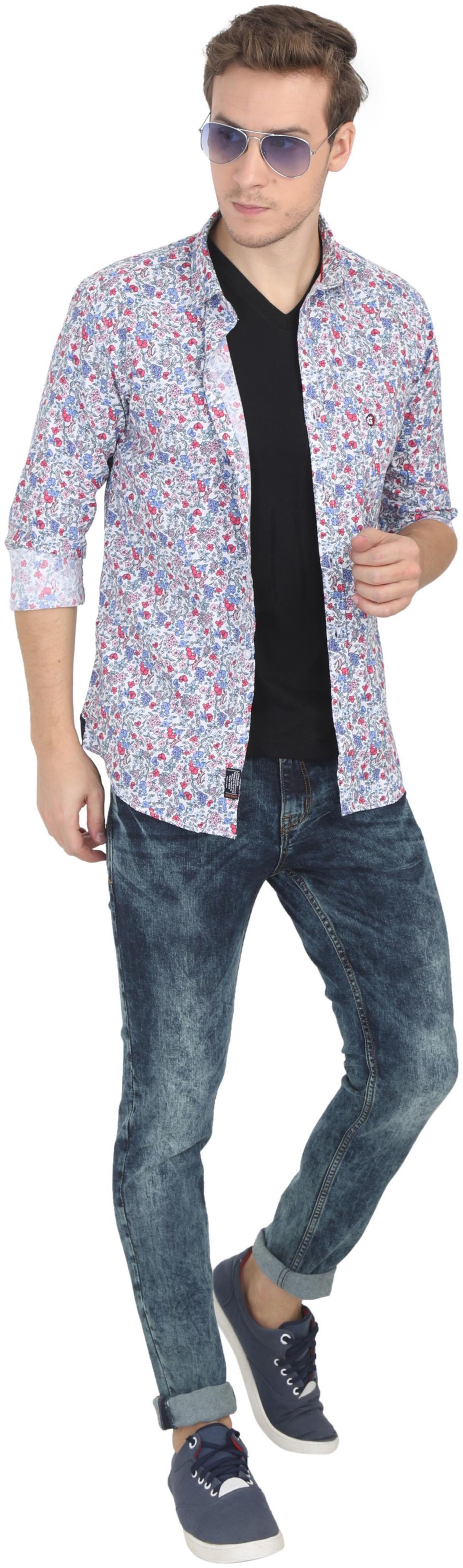 

GEAR DENIM Men Blue Slim Fit Jeans