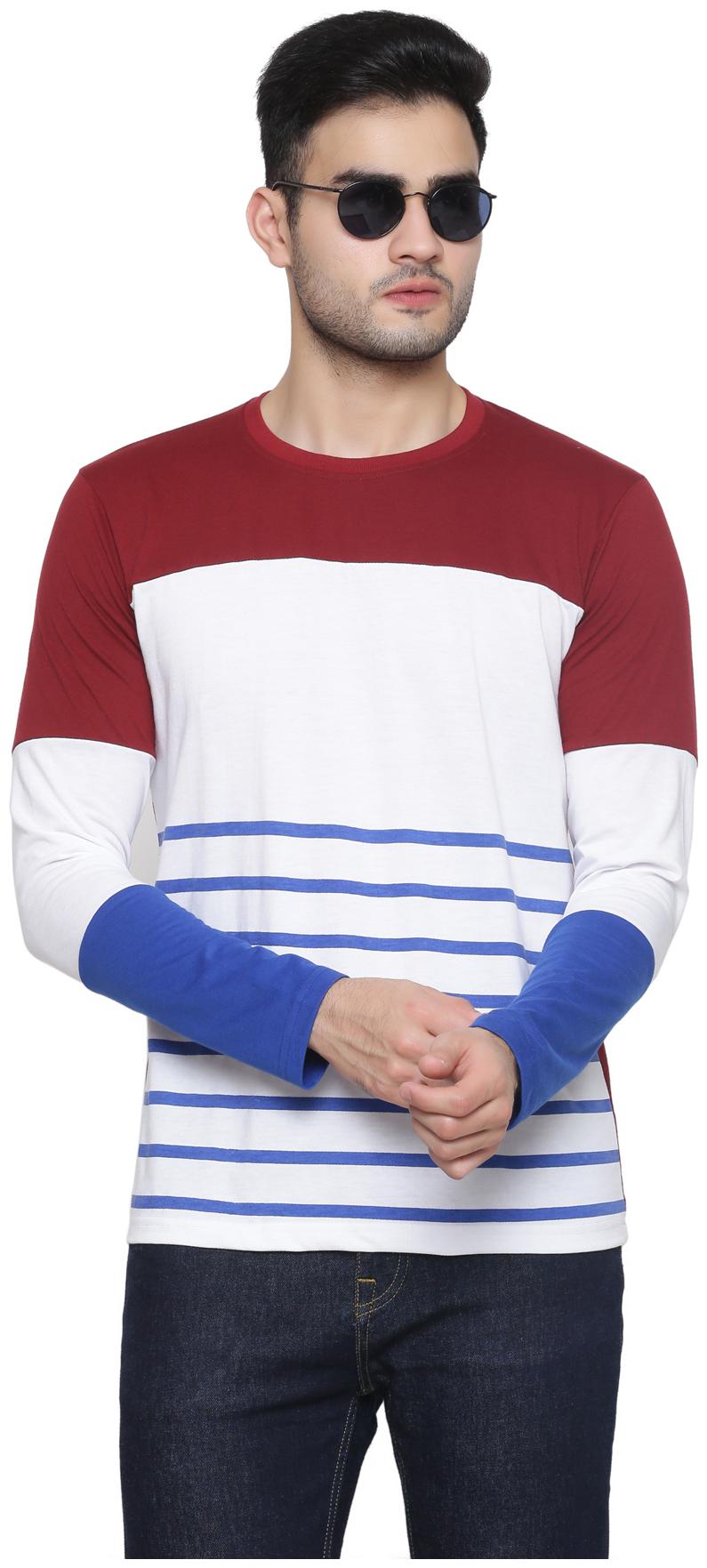 

GENTINO Men Multi Regular fit Cotton Round neck T-Shirt - Pack Of 1