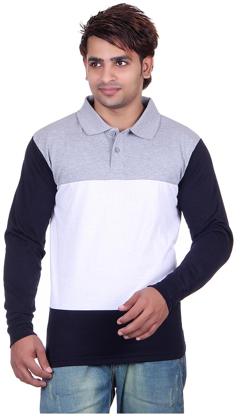 

Vivid Bharti Men White Loose fit Cotton Polo collar T-Shirt - Pack Of 1