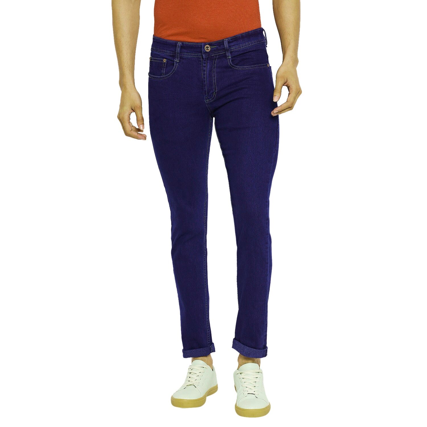 

GERICHO LONDON Men Blue Slim Fit Jeans