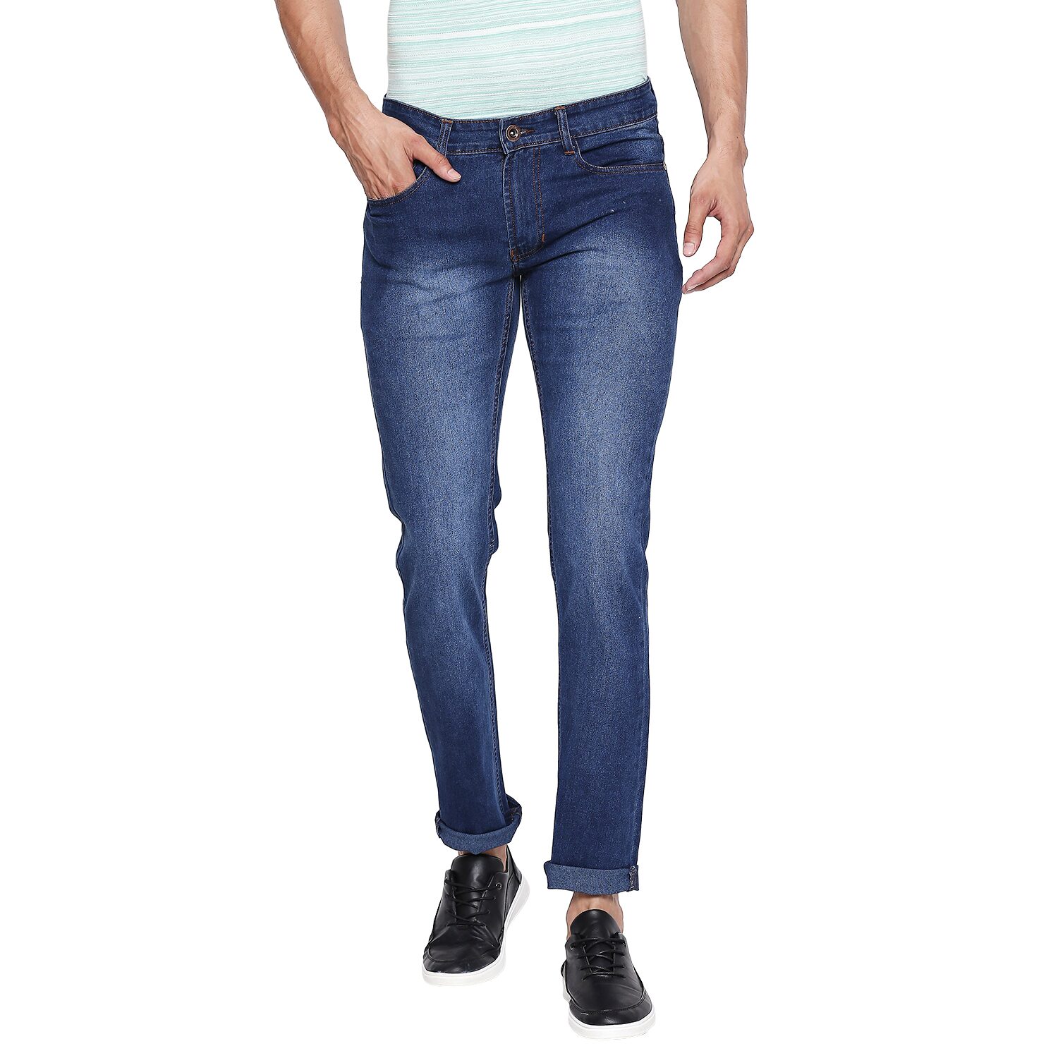 

GERICHO LONDON Men Blue Slim Fit Jeans