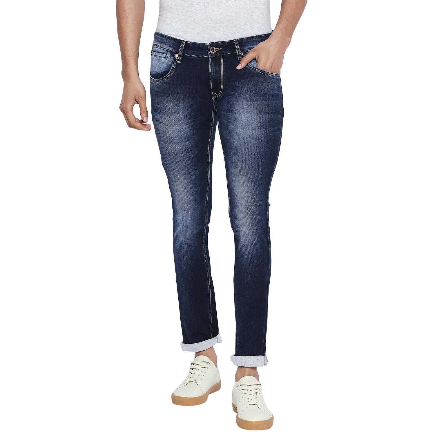 

GERICHO LONDON Men Blue Slim Fit Jeans