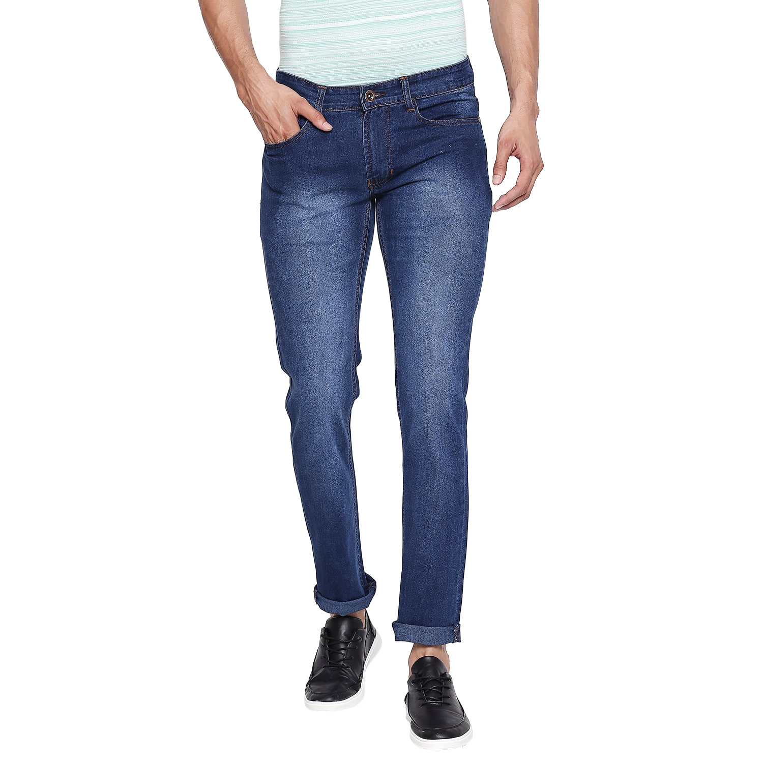 

GERICHO LONDON Men Blue Slim Fit Jeans