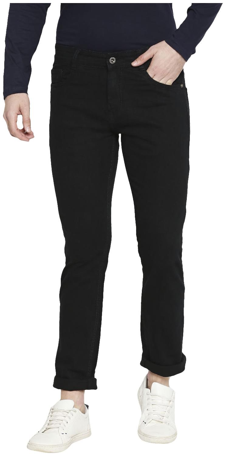 

GERICHO LONDON Men Black Slim Fit Jeans