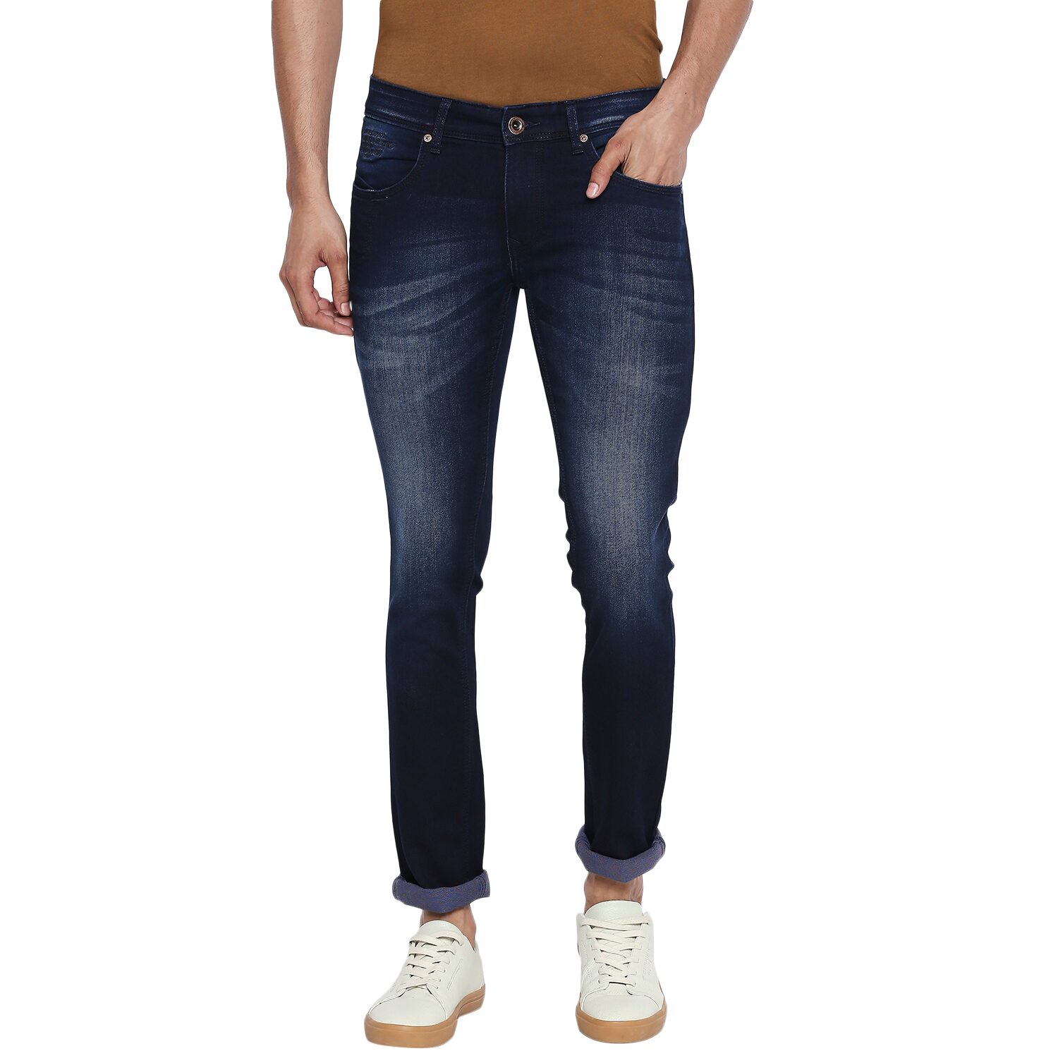

GERICHO LONDON Men Blue Slim Fit Jeans