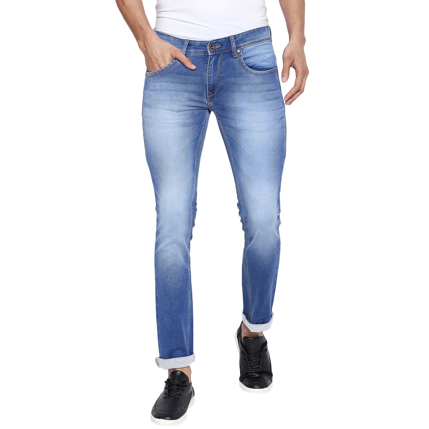 

GERICHO LONDON Men Blue Slim Fit Jeans
