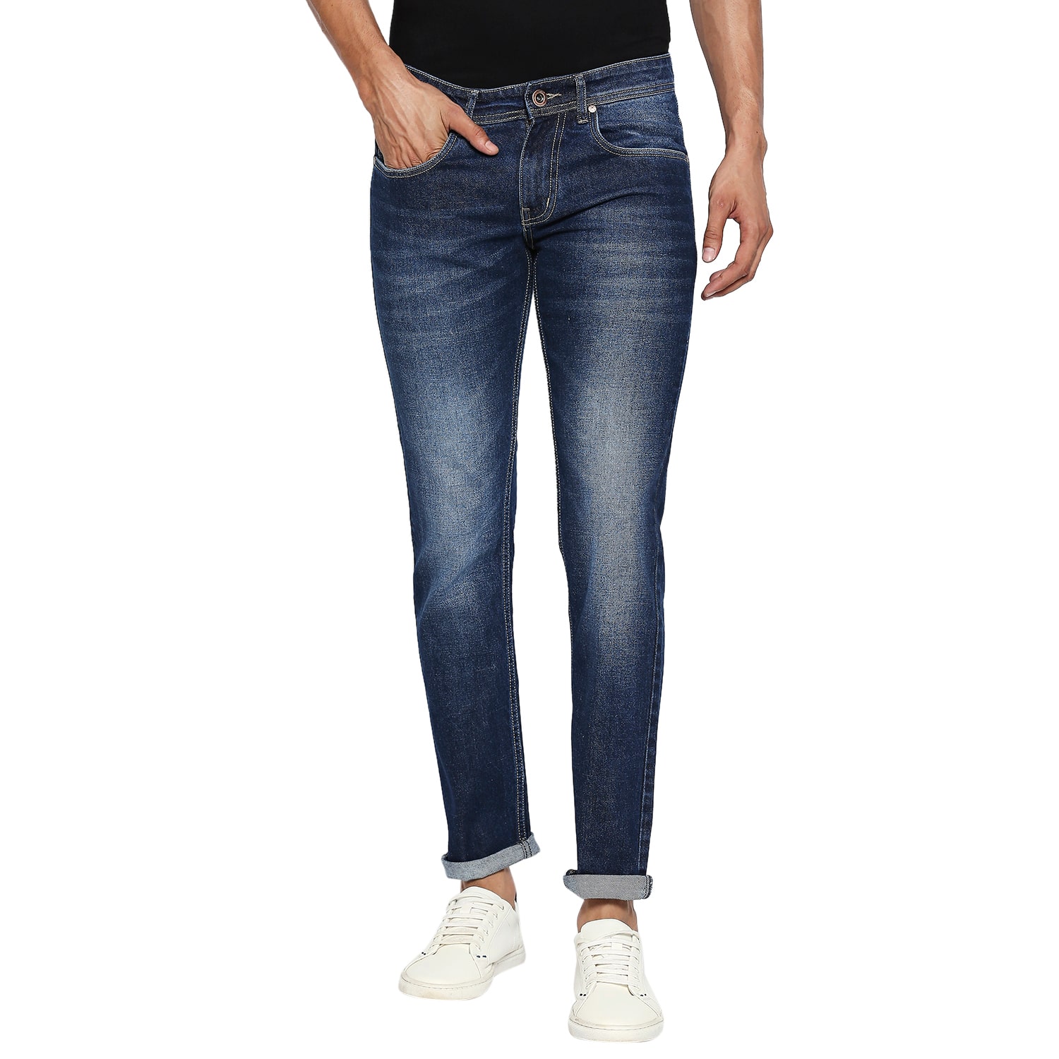 

GERICHO LONDON Men Blue Slim Fit Jeans