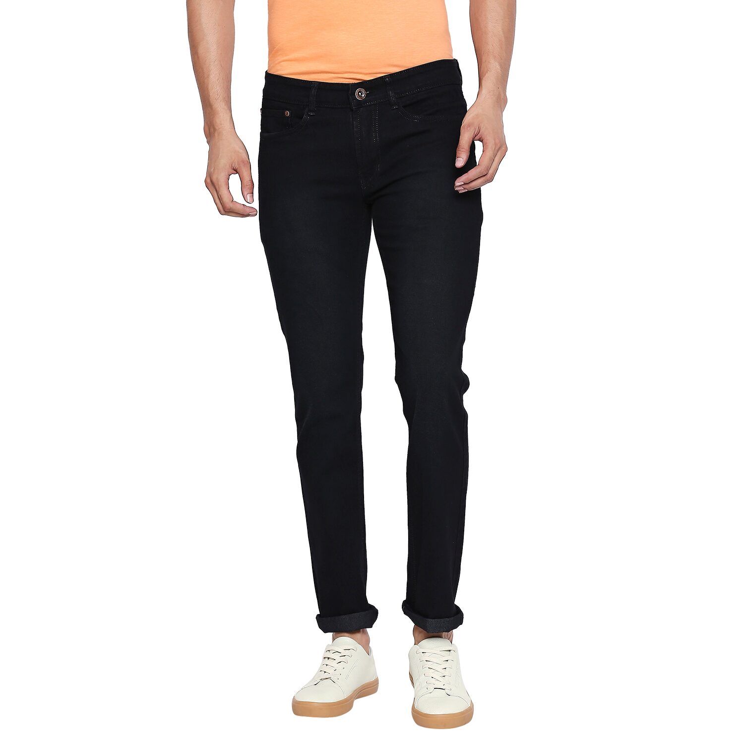 

GERICHO LONDON Men Black Slim Fit Jeans