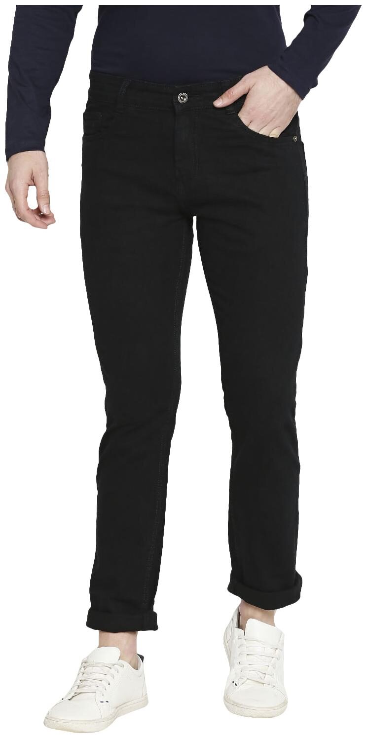 

GERICHO LONDON Men Black Slim Fit Jeans