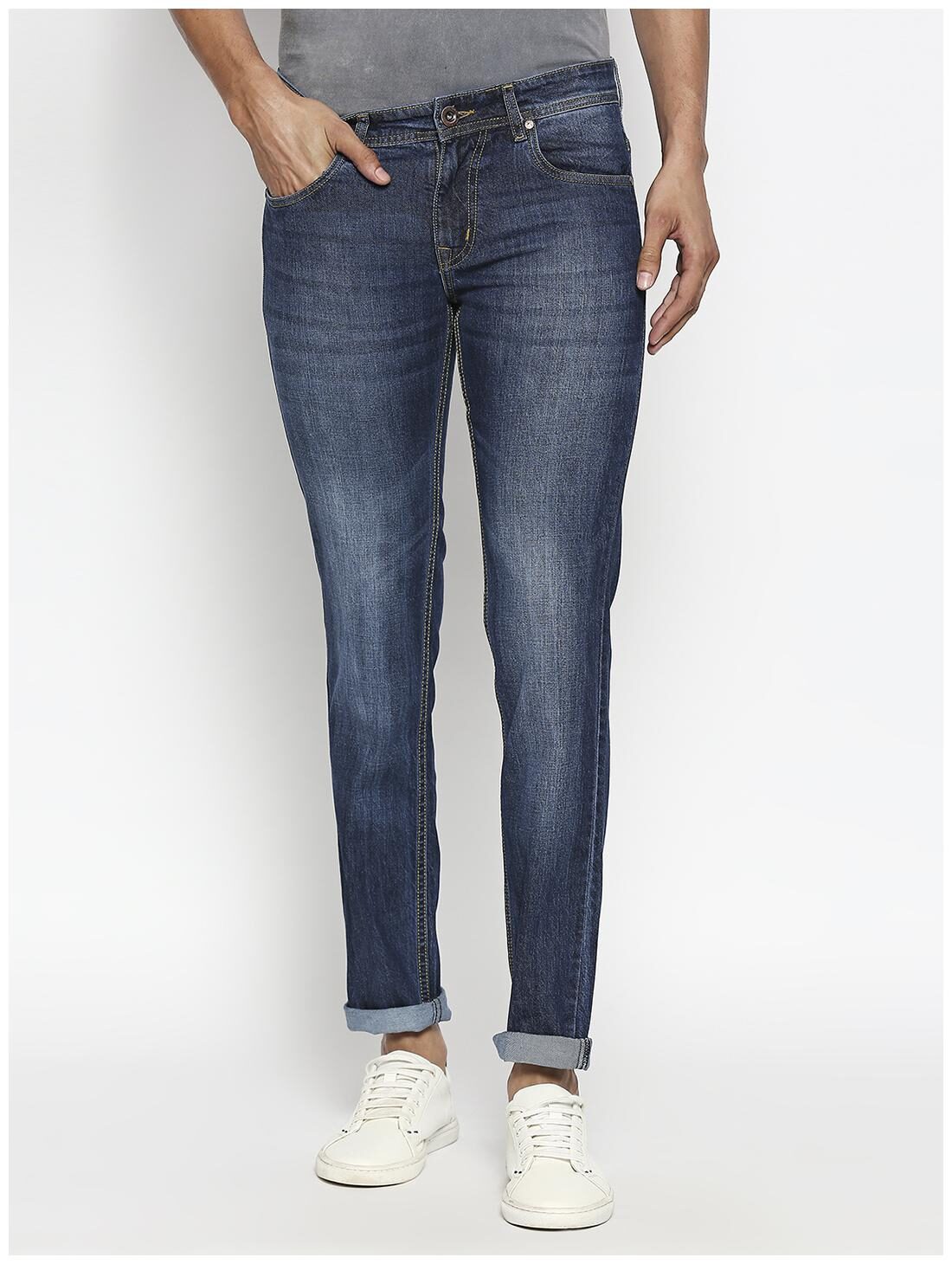 

GERICHO LONDON Men Blue Slim Fit Jeans