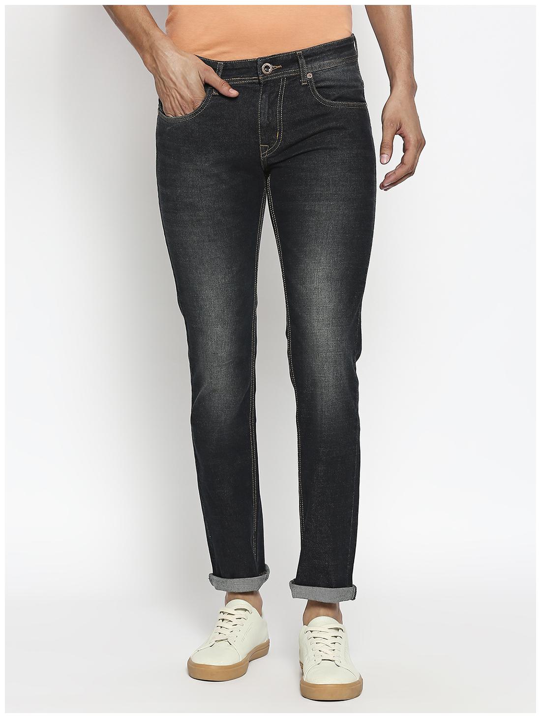 

GERICHO LONDON Men Black Slim Fit Jeans