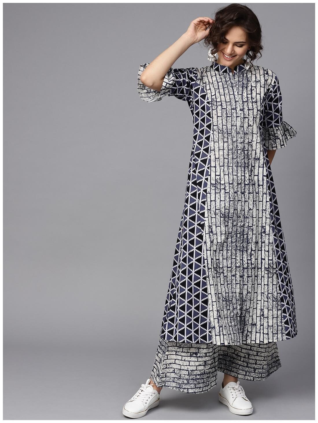 

GERUA Women Cotton Stitched Suits -Multi