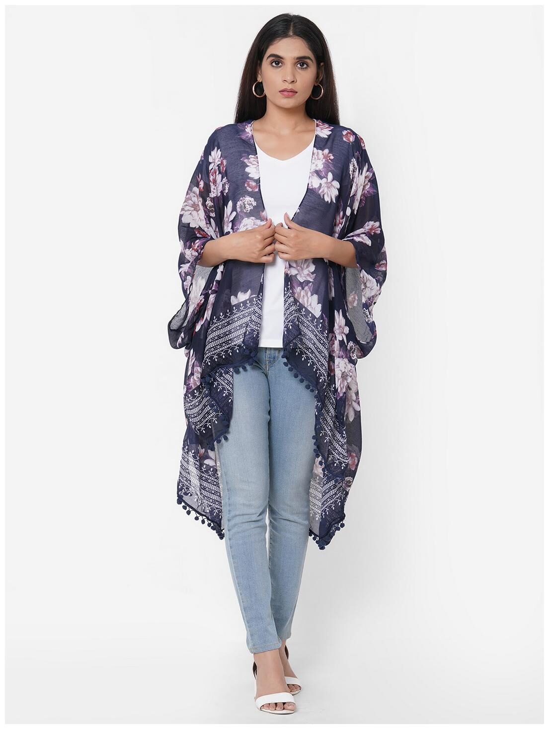 

Get Wrapped Women Shrug - Blue