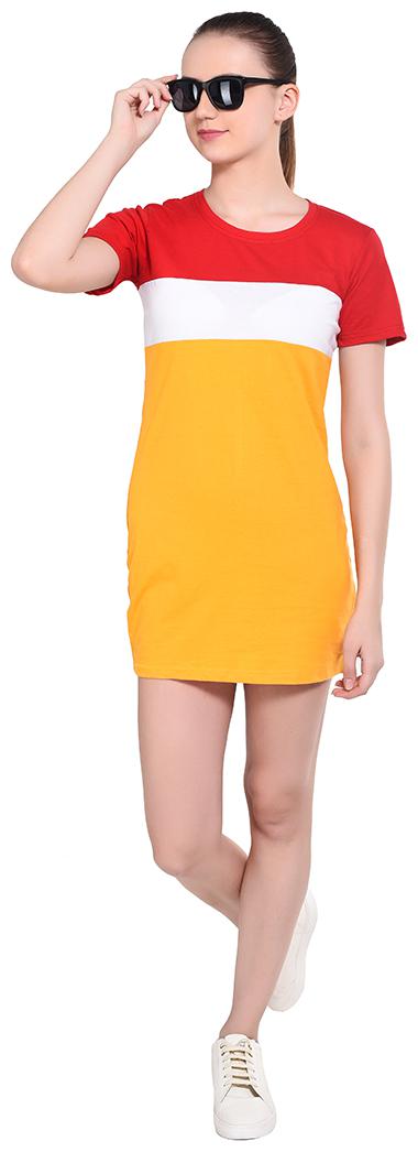 

Geum Multi Solid A-line dress