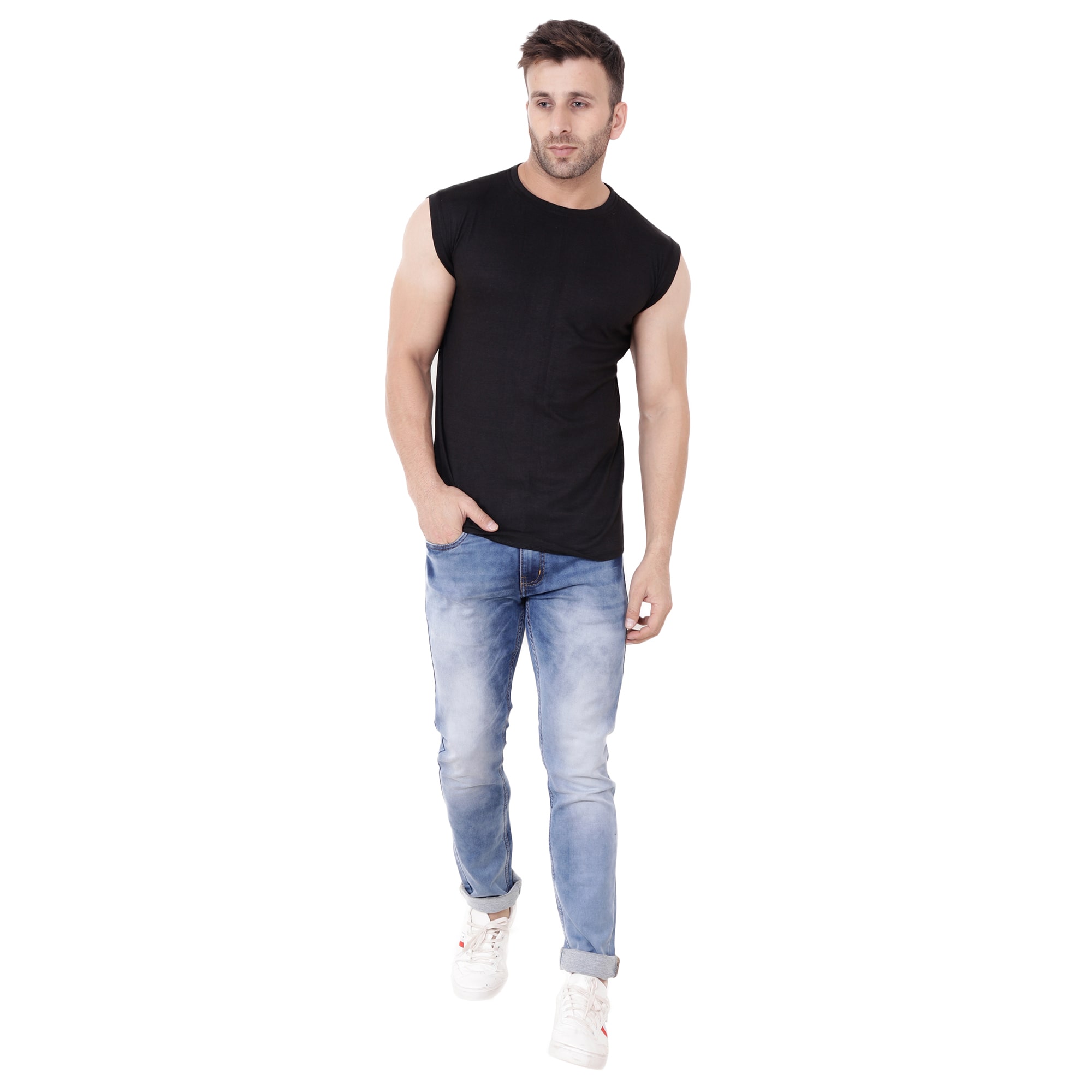 

Geum Men Black Regular fit Cotton Round neck T-Shirt - Pack Of 1