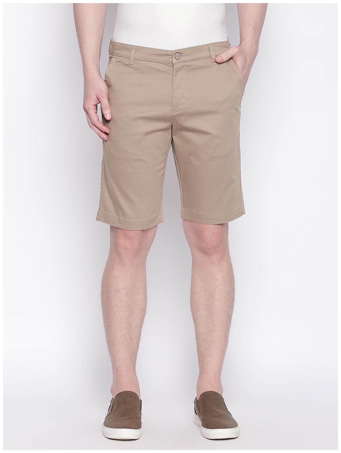 

Giordano Men Brown Slim Fit Chinos Shorts
