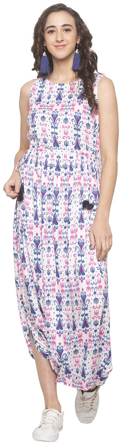 

Globus Printed Jumpsuit - White