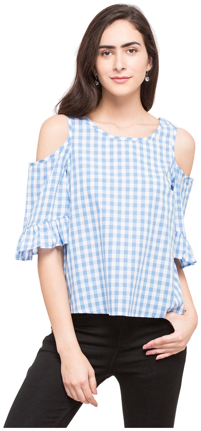 

Globus Women Floral Regular top - White