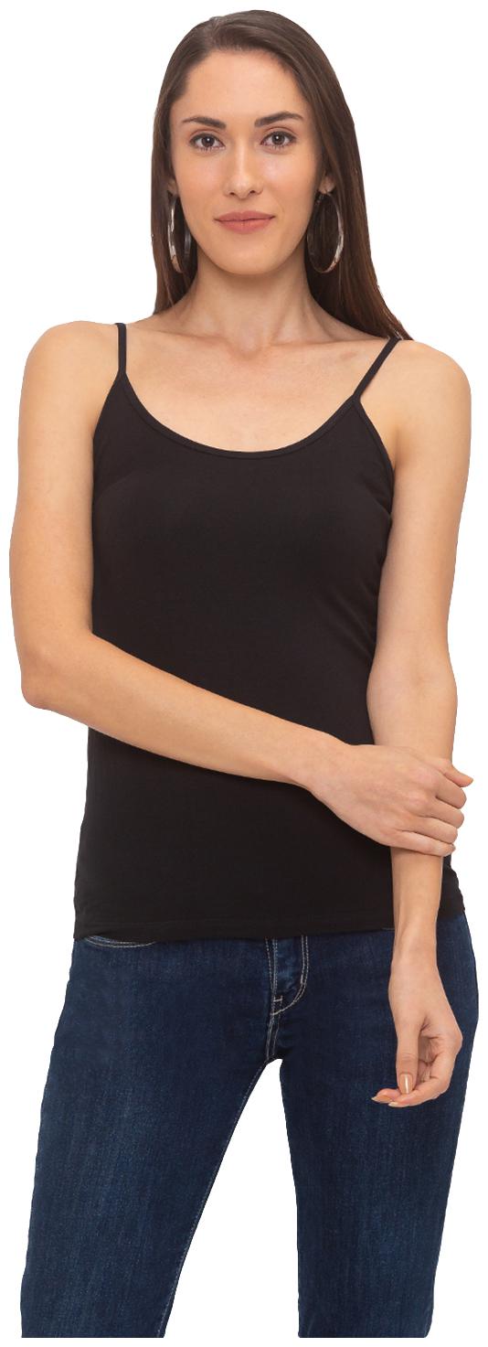 

Globus Women Solid Regular top - Black