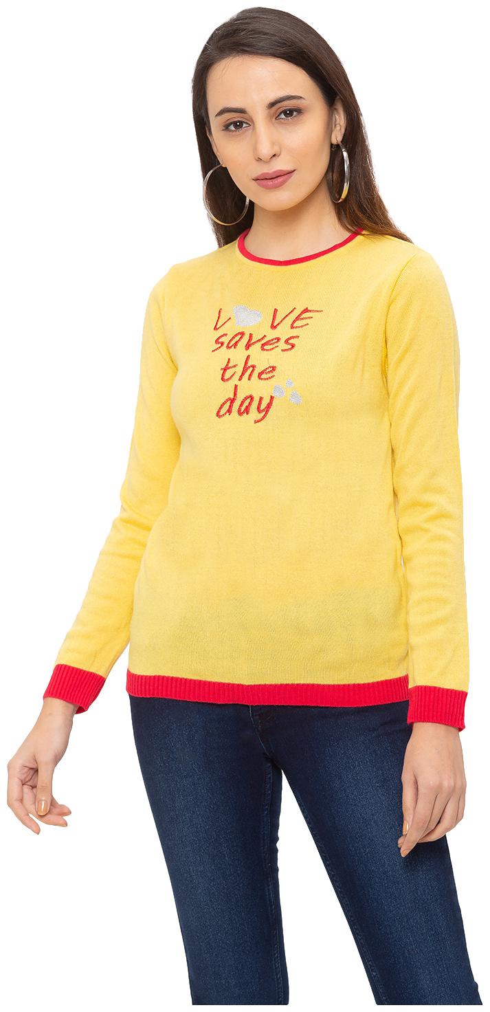 

Globus Women Printed Regular top - Yellow
