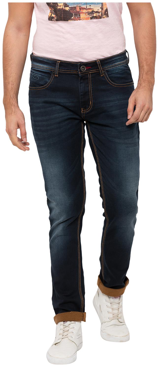 

Globus Men Navy Blue Skinny Fit Jeans
