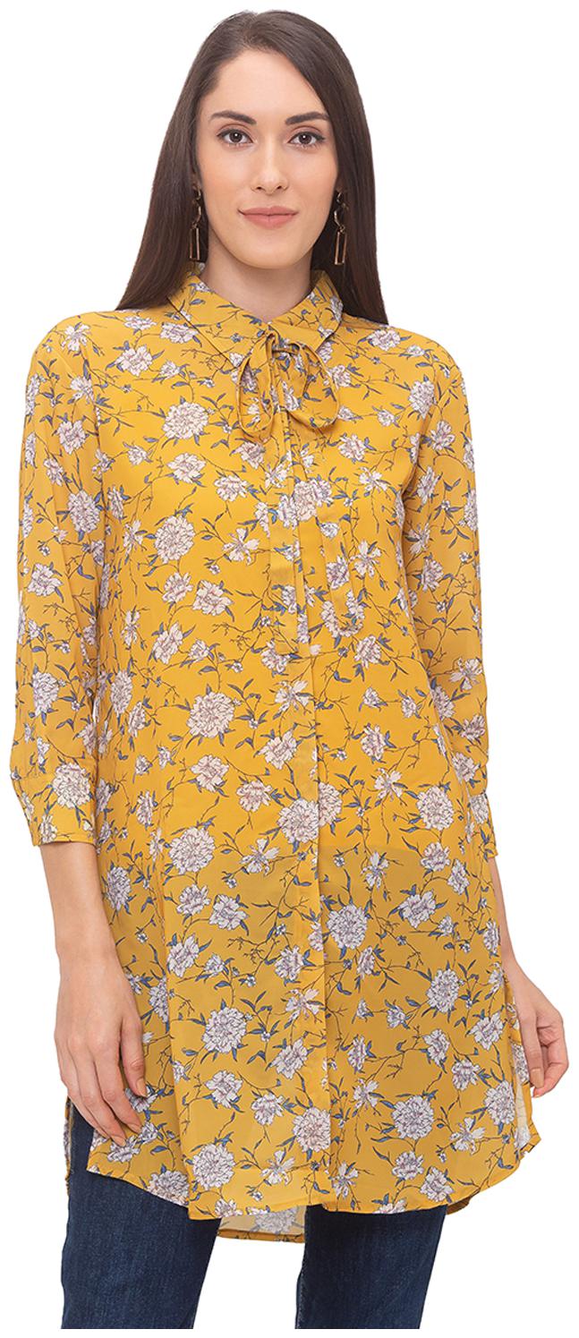 

Globus Women Floral Shirt style - Yellow