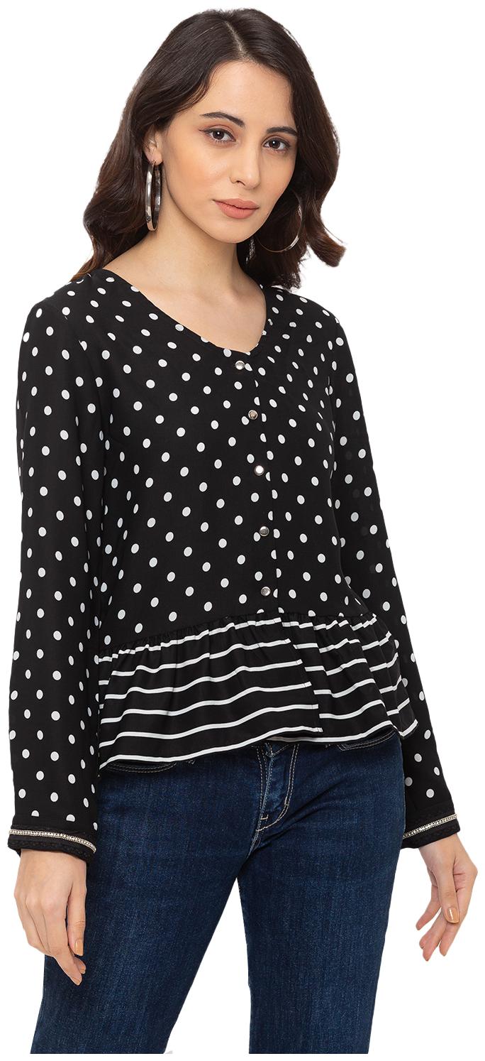 

Globus Women Polka dots Regular top - Black