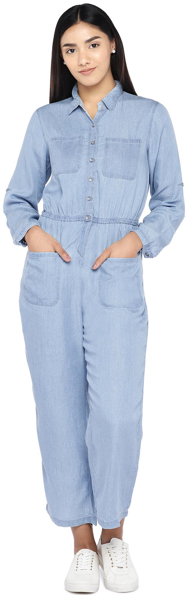 

Globus Solid Jumpsuit - Blue