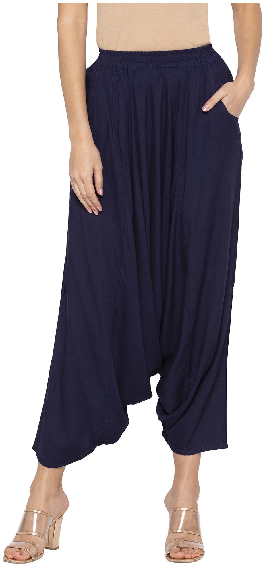 

Globus Women Blue Flared fit Regular trousers