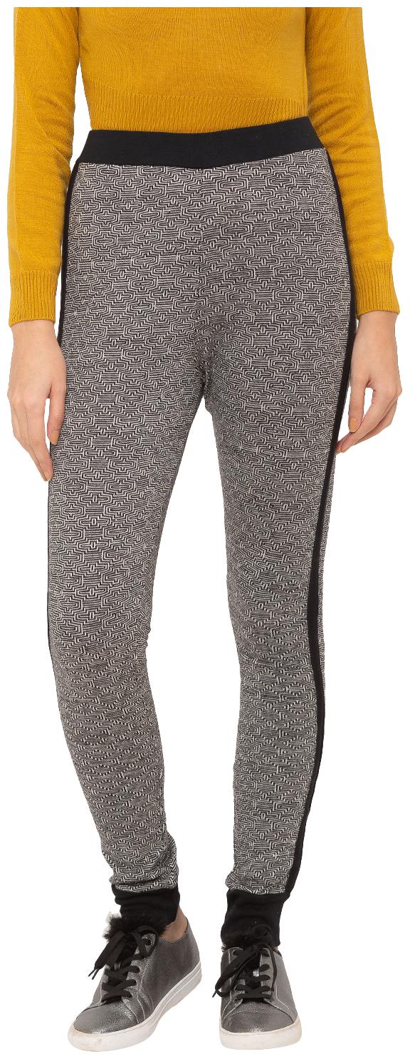 

Globus Cotton Self Design Grey Color Joggers for Women
