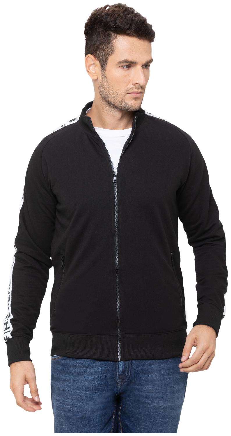 

Globus Men Black Round neck Sweatshirt