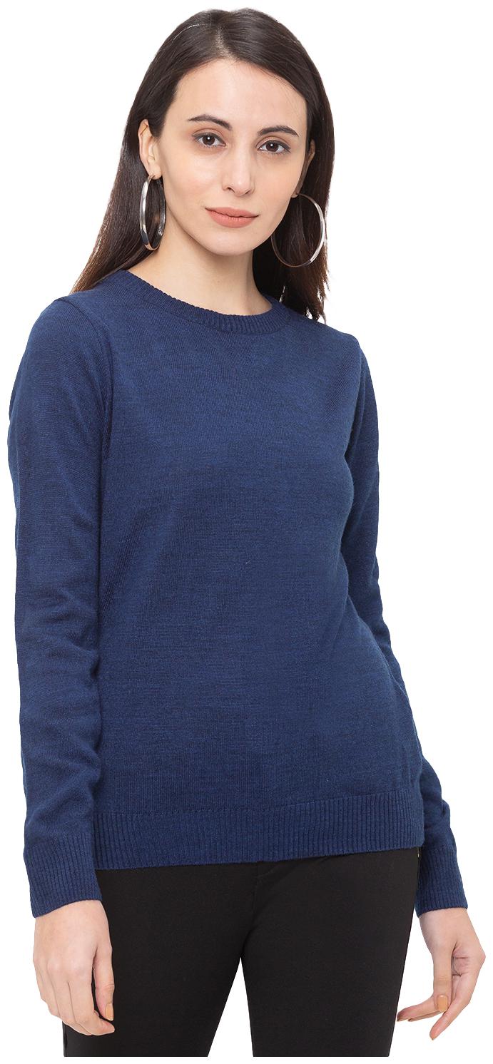 

Globus Women Solid Regular top - Blue