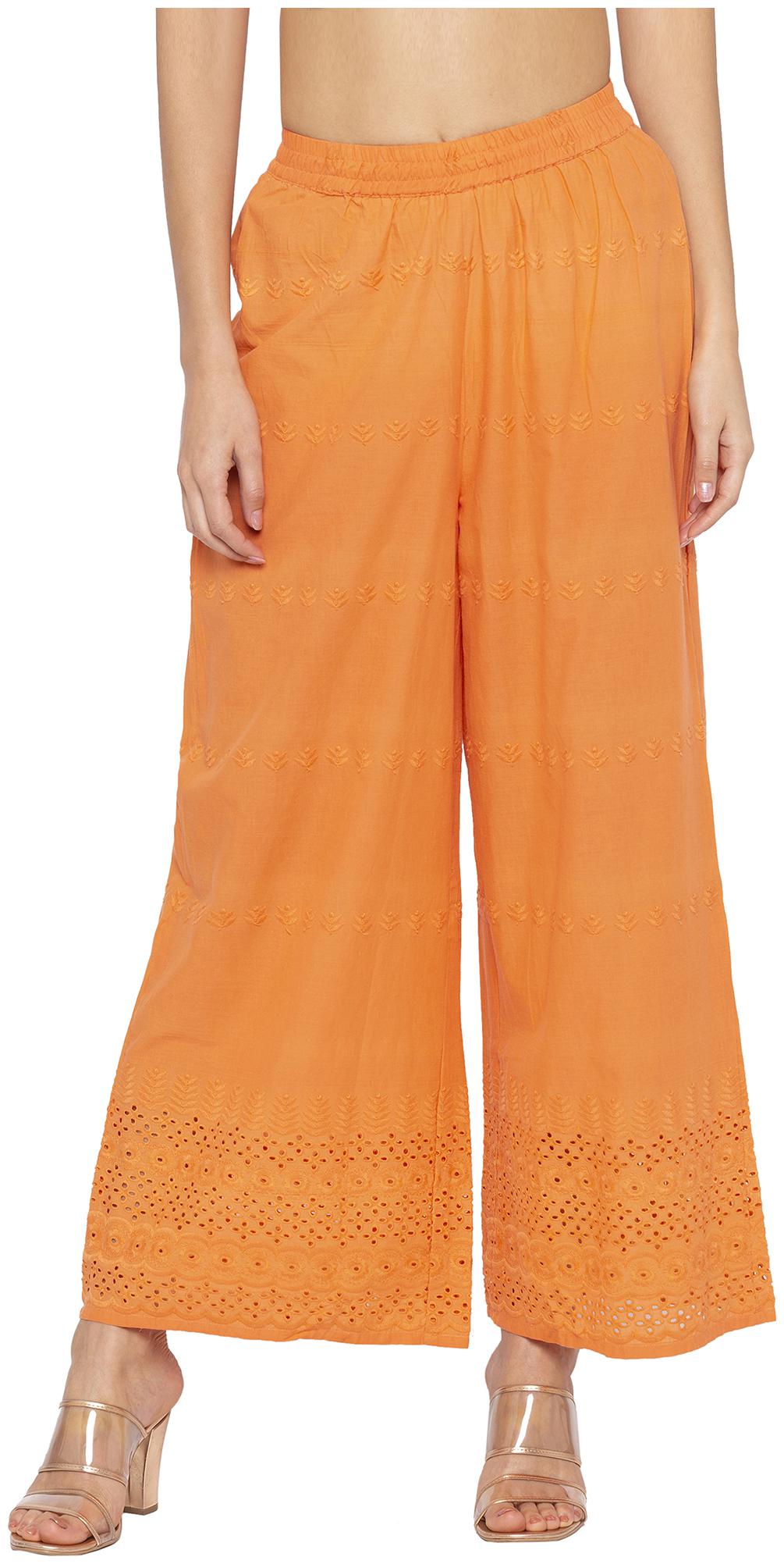 

Globus Women Orange Flared fit Parallels