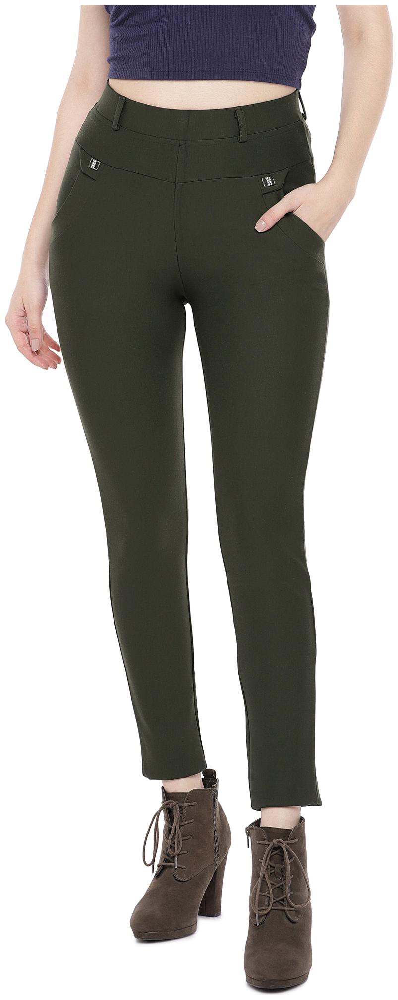 

Globus Women Green Slim fit Jegging