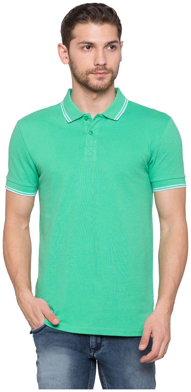 

Globus Men Green Regular fit Cotton Polo collar T-Shirt - Pack Of 1