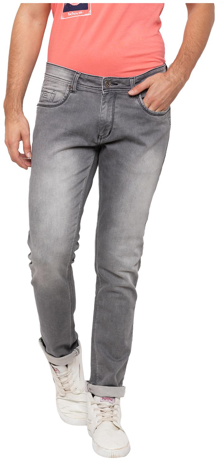 

Globus Men Grey Skinny Fit Jeans