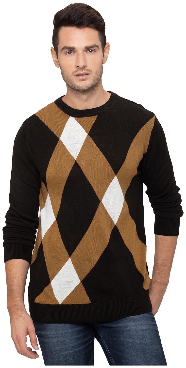 

Globus Men Acrylic Checked Pullover Assorted