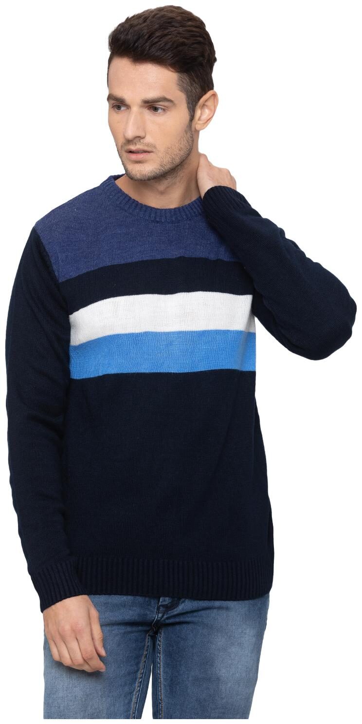 

Globus Men Navy blue Round neck Pullover